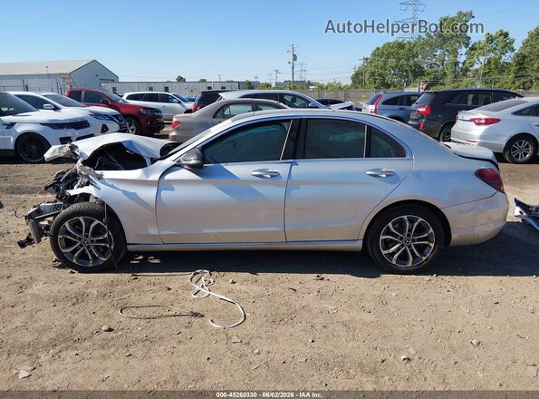 55SWF4KB0HU221964 2017 MERCEDES-BENZ C-CLASS Silver 