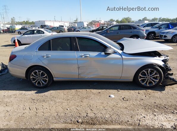 55SWF4KB0HU221964 2017 MERCEDES-BENZ C-CLASS Silver Widok wnętrza 360 stopni