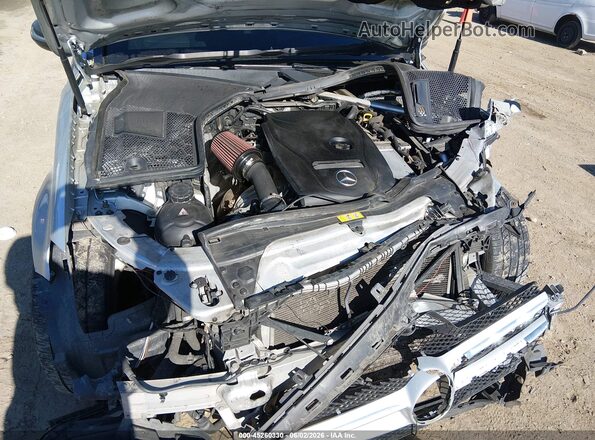 55SWF4KB0HU221964 2017 MERCEDES-BENZ C-CLASS Silver Widok z tyłu