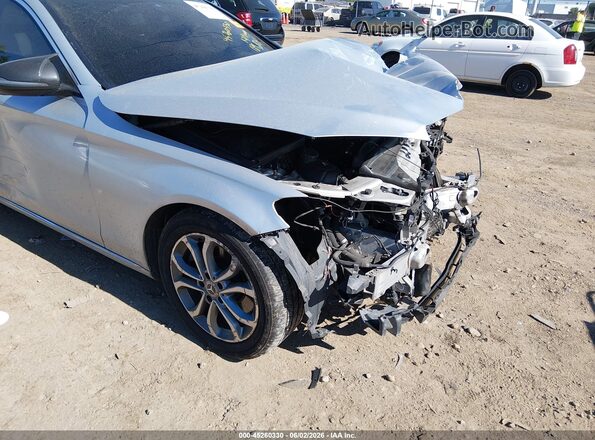 55SWF4KB0HU221964 2017 MERCEDES-BENZ C-CLASS Silver 