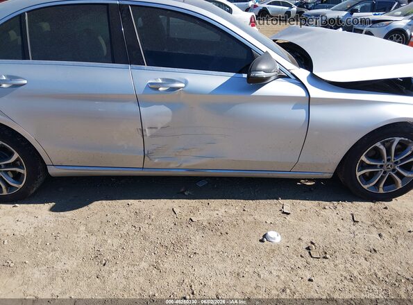 55SWF4KB0HU221964 2017 MERCEDES-BENZ C-CLASS Silver 