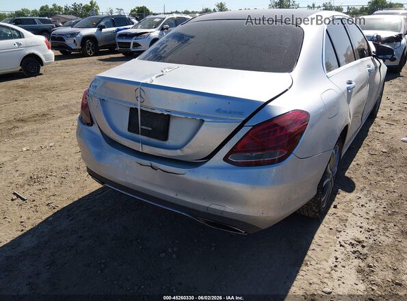 55SWF4KB0HU221964 2017 MERCEDES-BENZ C-CLASS Silver 