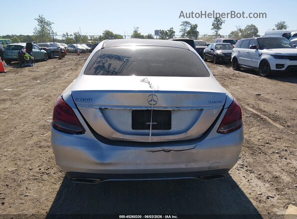 55SWF4KB0HU221964 2017 MERCEDES-BENZ C-CLASS Silver 