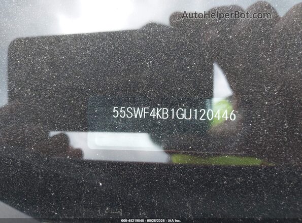 55SWF4KB1GU120446 2016 MERCEDES-BENZ C-CLASS Red Engine compartment view