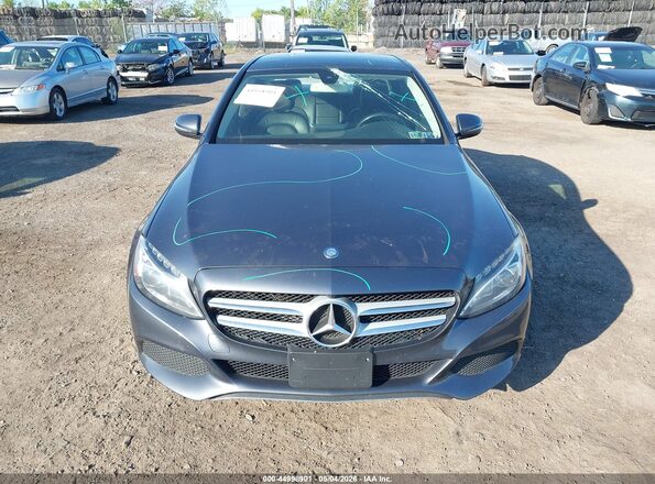 55SWF4KB1GU161157 2016 MERCEDES-BENZ C-CLASS Серый Вид щитка приборов