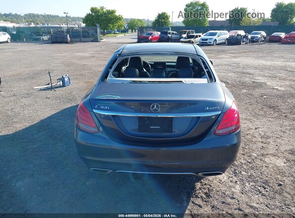 55SWF4KB1GU161157 2016 MERCEDES-BENZ C-CLASS Серый 