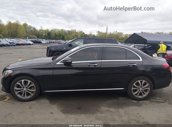 55SWF4KB2HU201599 2017 MERCEDES-BENZ C-CLASS Black 360 interior view