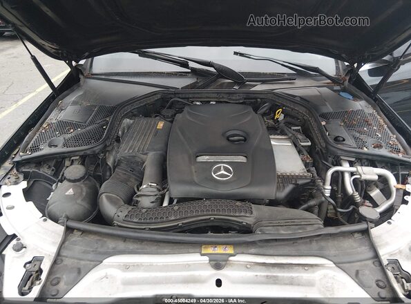 55SWF4KB2HU201599 2017 MERCEDES-BENZ C-CLASS Black Rear view