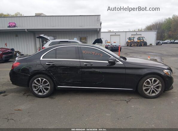 55SWF4KB2HU201599 2017 MERCEDES-BENZ C-CLASS Black Rear interior view