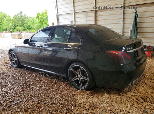 55SWF4KB3HU202745 2017 MERCEDES-BENZ C Черный 