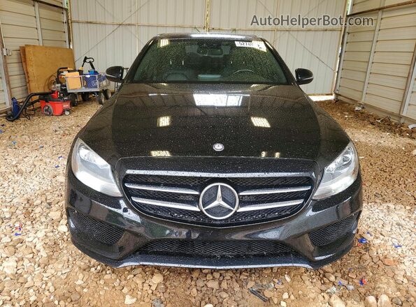 55SWF4KB3HU202745 2017 MERCEDES-BENZ C Черный 