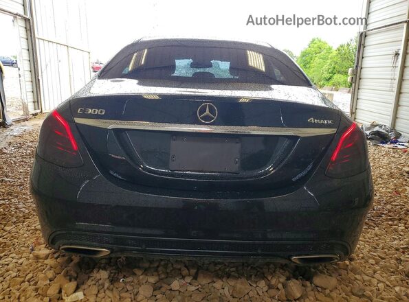 55SWF4KB3HU202745 2017 MERCEDES-BENZ C Черный 