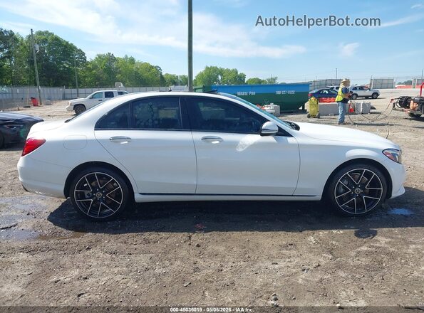 55SWF4KB3HU208111 2017 MERCEDES-BENZ C-CLASS White Панорамний вид салону 360°