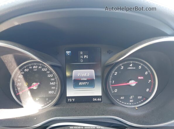 55SWF4KB3HU208111 2017 MERCEDES-BENZ C-CLASS White Вид задніх сидінь