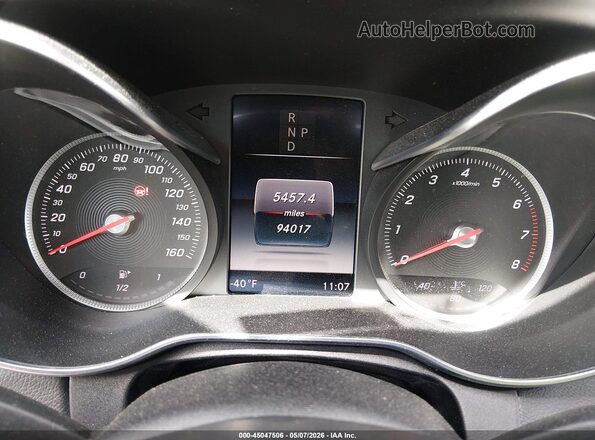 55SWF4KB4GU124121 2016 MERCEDES-BENZ C-CLASS Черный Вид задних сидений
