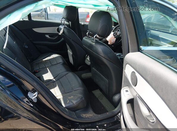 55SWF4KB4GU124121 2016 MERCEDES-BENZ C-CLASS Черный Вид наклейки с VIN-кодом