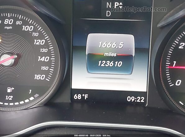 55SWF4KB4HU206058 2017 MERCEDES-BENZ C-CLASS Gray Вид задніх сидінь