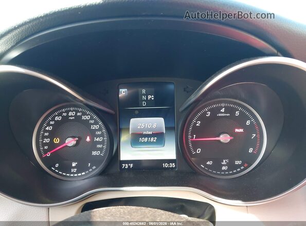 55SWF4KB5HU186712 2017 MERCEDES-BENZ C-CLASS White Widok tylnych siedzeń