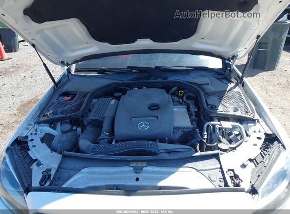 55SWF4KB5HU186712 2017 MERCEDES-BENZ C-CLASS White Widok z tyłu
