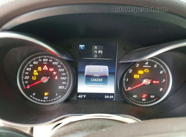 55SWF4KB5HU192249 2017 MERCEDES-BENZ C Черный 