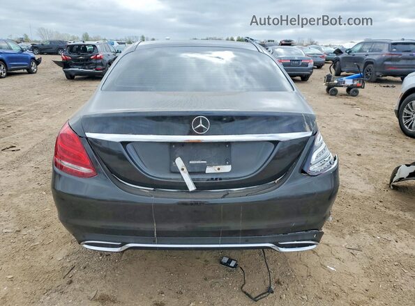 55SWF4KB5HU192249 2017 MERCEDES-BENZ C Черный 