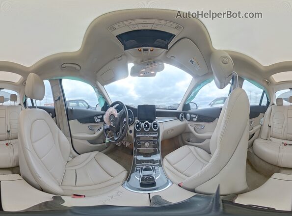 55SWF4KB5HU192249 2017 MERCEDES-BENZ C Черный 