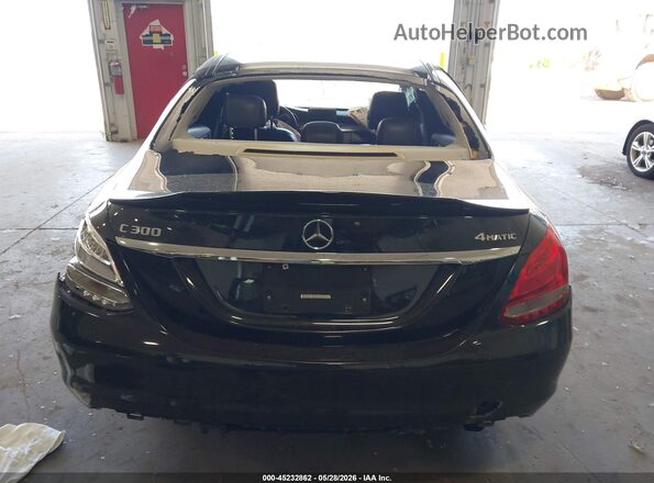 55SWF4KB5HU223595 2017 MERCEDES-BENZ C-CLASS Black 