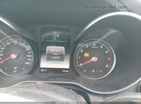 55SWF4KB5JU245456 2018 MERCEDES-BENZ C-CLASS Gray Вид задніх сидінь