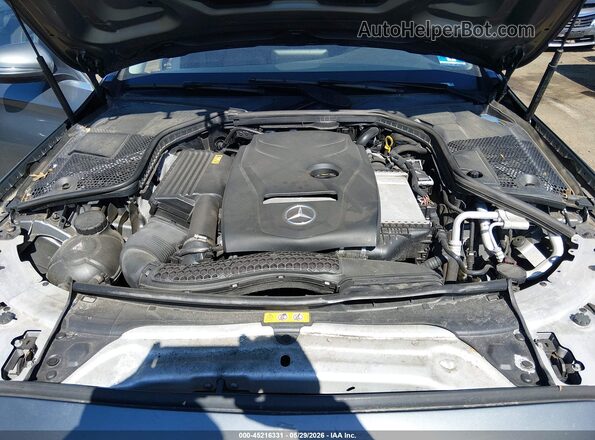 55SWF4KB5JU245456 2018 MERCEDES-BENZ C-CLASS Gray Вид ззаду