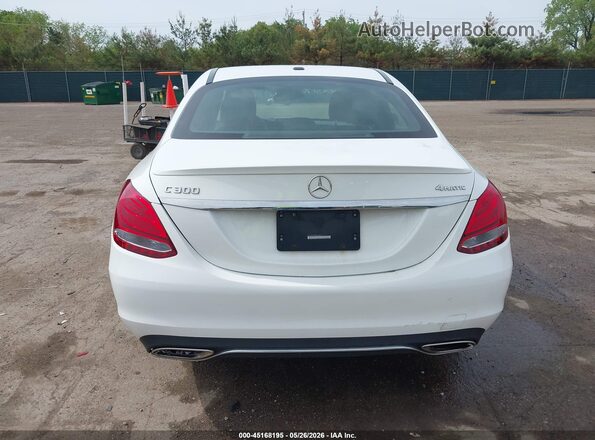 55SWF4KB5JU260216 2018 MERCEDES-BENZ C-CLASS White 
