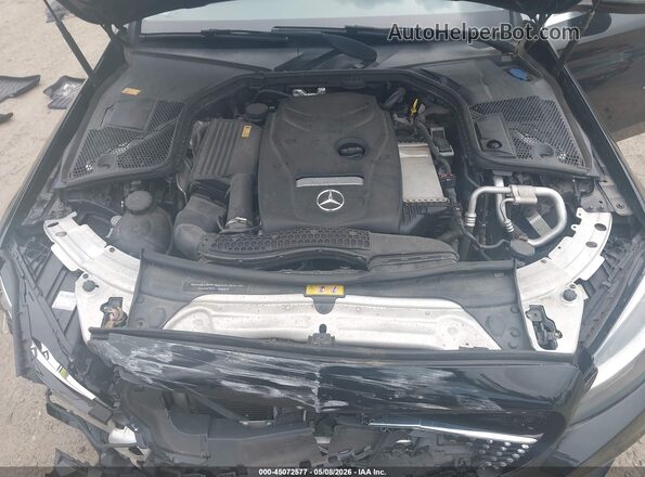 55SWF4KB6GU113671 2016 MERCEDES-BENZ C-CLASS Black Հետևի տեսք