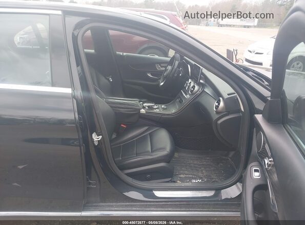55SWF4KB6GU113671 2016 MERCEDES-BENZ C-CLASS Black Սալոնի դիմացի տեսք