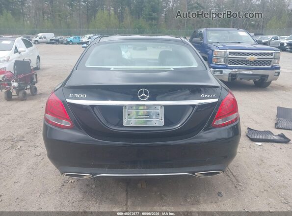 55SWF4KB6GU113671 2016 MERCEDES-BENZ C-CLASS Black 