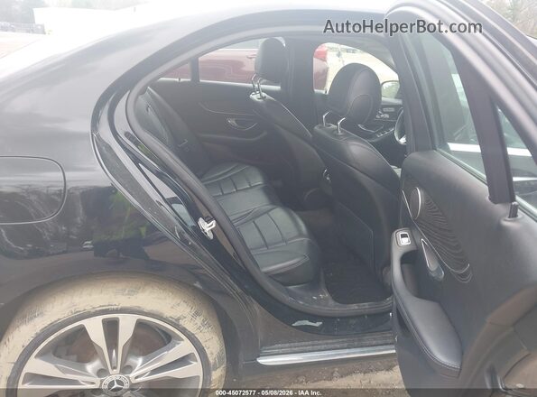 55SWF4KB6GU113671 2016 MERCEDES-BENZ C-CLASS Black VIN կոդի պիտակի տեսք