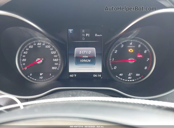 55SWF4KB6GU134813 2016 MERCEDES-BENZ C-CLASS White Հետևի նստատեղերի տեսք