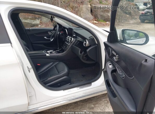 55SWF4KB6GU134813 2016 MERCEDES-BENZ C-CLASS White Սալոնի դիմացի տեսք