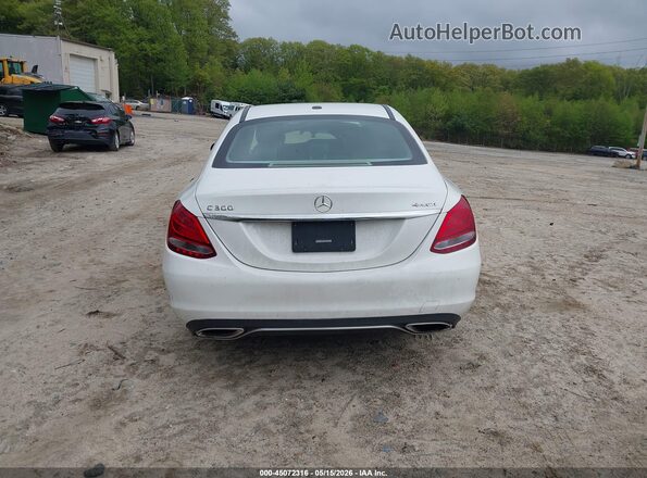 55SWF4KB6GU134813 2016 MERCEDES-BENZ C-CLASS White 