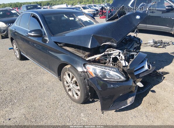 55SWF4KB7GU136182 2016 MERCEDES-BENZ C-CLASS Black 