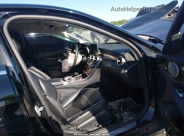 55SWF4KB7GU136182 2016 MERCEDES-BENZ C-CLASS Black 