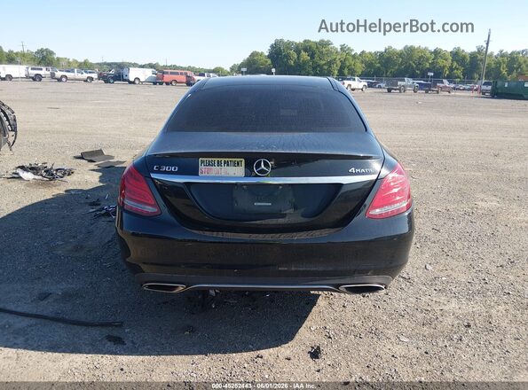 55SWF4KB7GU136182 2016 MERCEDES-BENZ C-CLASS Black 