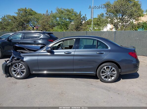 55SWF4KB8GU135056 2016 MERCEDES-BENZ C-CLASS Gray Սալոնի 360 աստիճան տեսք