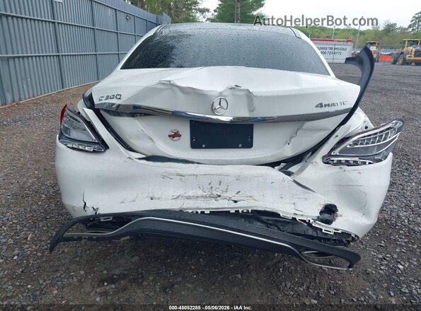 55SWF4KB8HU187675 2017 MERCEDES-BENZ C-CLASS White 