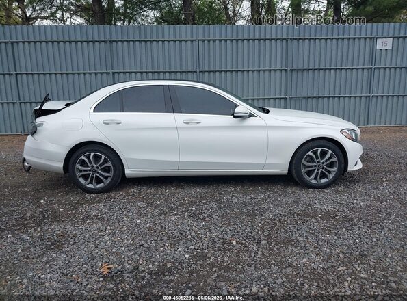 55SWF4KB8HU187675 2017 MERCEDES-BENZ C-CLASS White 