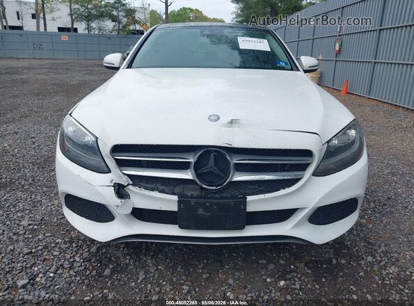 55SWF4KB8HU187675 2017 MERCEDES-BENZ C-CLASS White 