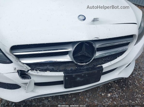 55SWF4KB8HU187675 2017 MERCEDES-BENZ C-CLASS White 