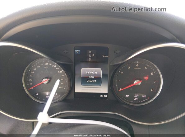 55SWF4KB8JU260890 2018 MERCEDES-BENZ C-CLASS Silver უკანა სავარძლების ხედი
