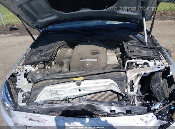 55SWF4KB8JU260890 2018 MERCEDES-BENZ C-CLASS Silver უკანა ხედი