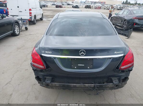 55SWF4KBXGU111549 2016 MERCEDES-BENZ C-CLASS Серый 