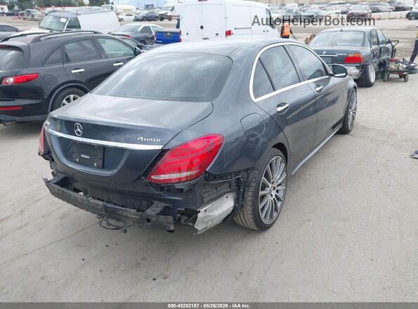 55SWF4KBXGU111549 2016 MERCEDES-BENZ C-CLASS Серый 