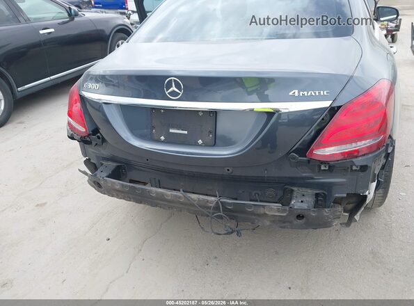 55SWF4KBXGU111549 2016 MERCEDES-BENZ C-CLASS Серый 